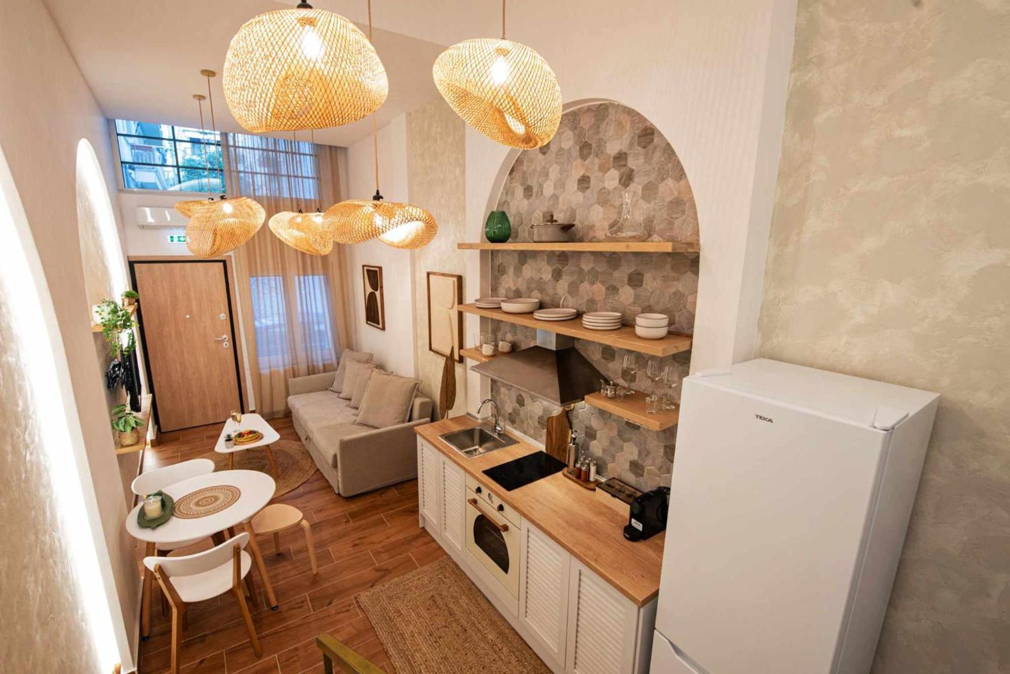Namaste Lofts Near Seaside Leilighet Thessaloníki Eksteriør bilde