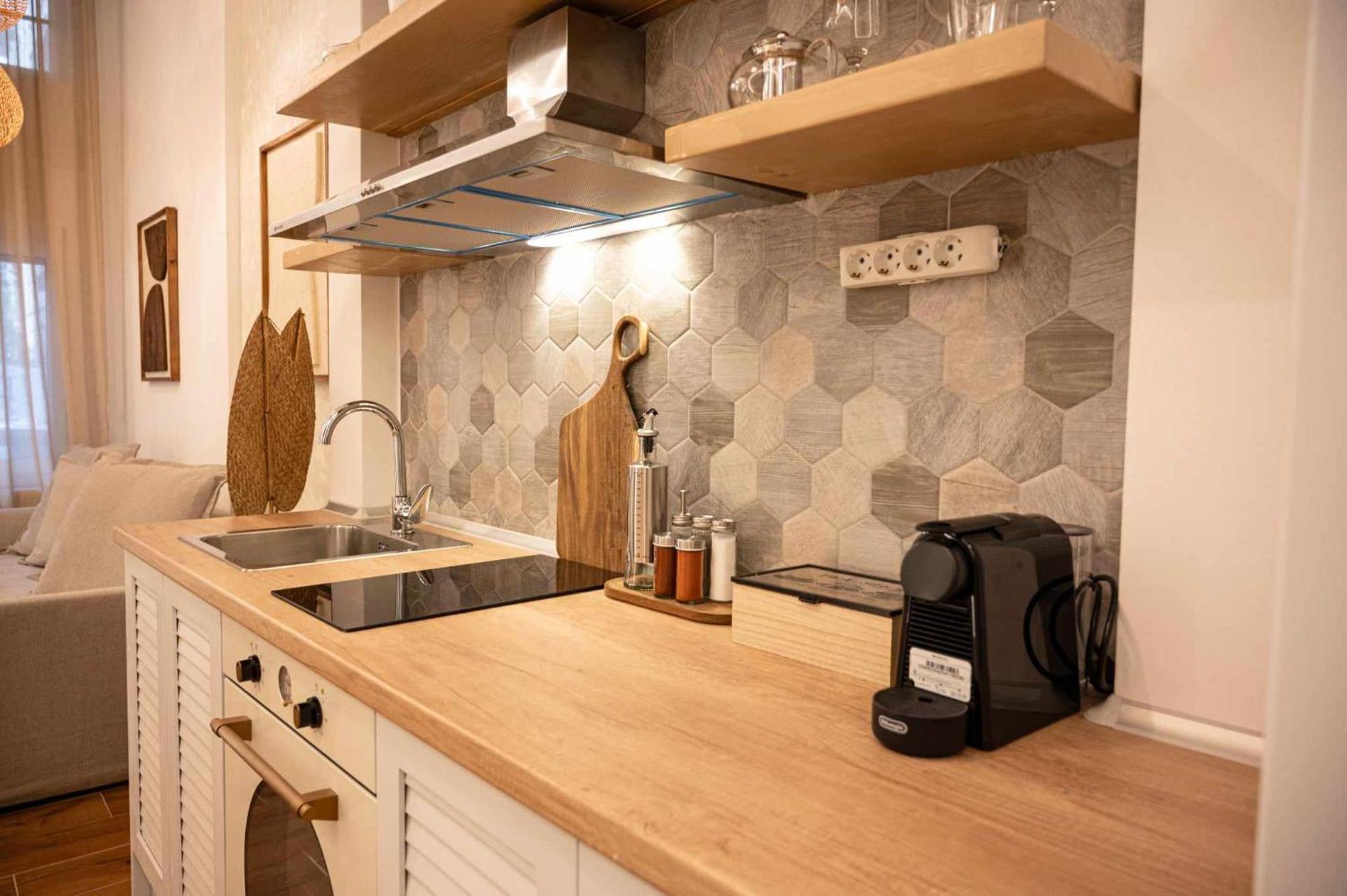 Namaste Lofts Near Seaside Leilighet Thessaloníki Eksteriør bilde