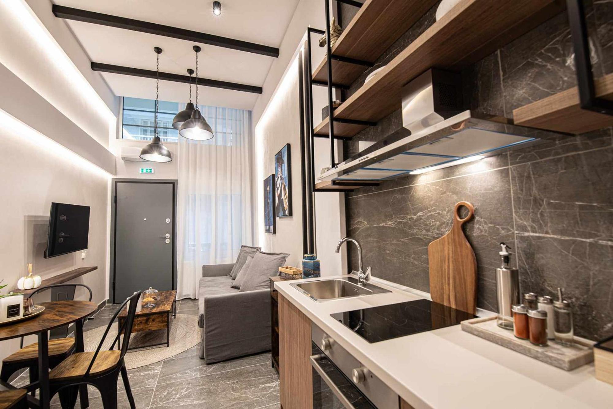 Namaste Lofts Near Seaside Leilighet Thessaloníki Eksteriør bilde