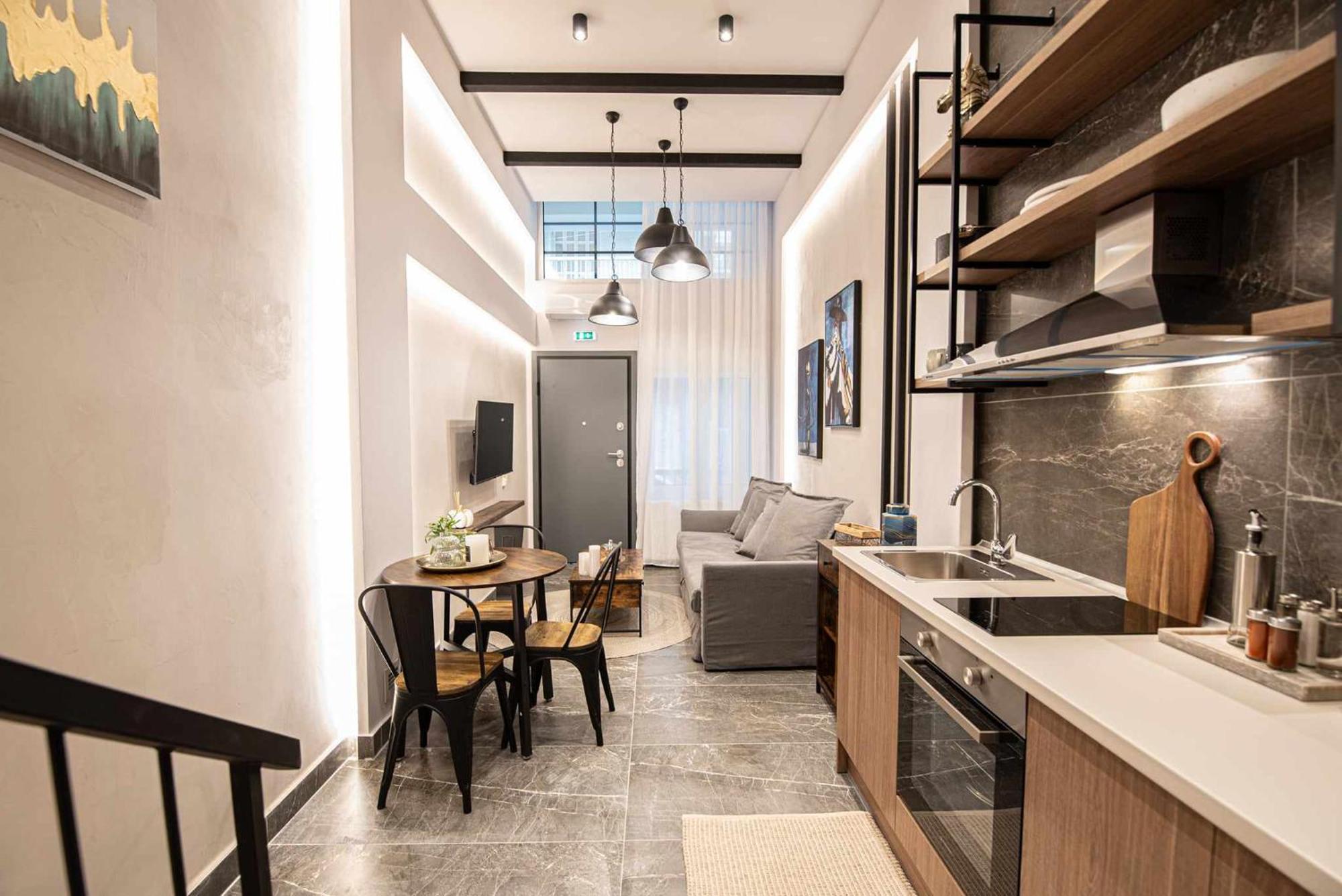 Namaste Lofts Near Seaside Leilighet Thessaloníki Eksteriør bilde