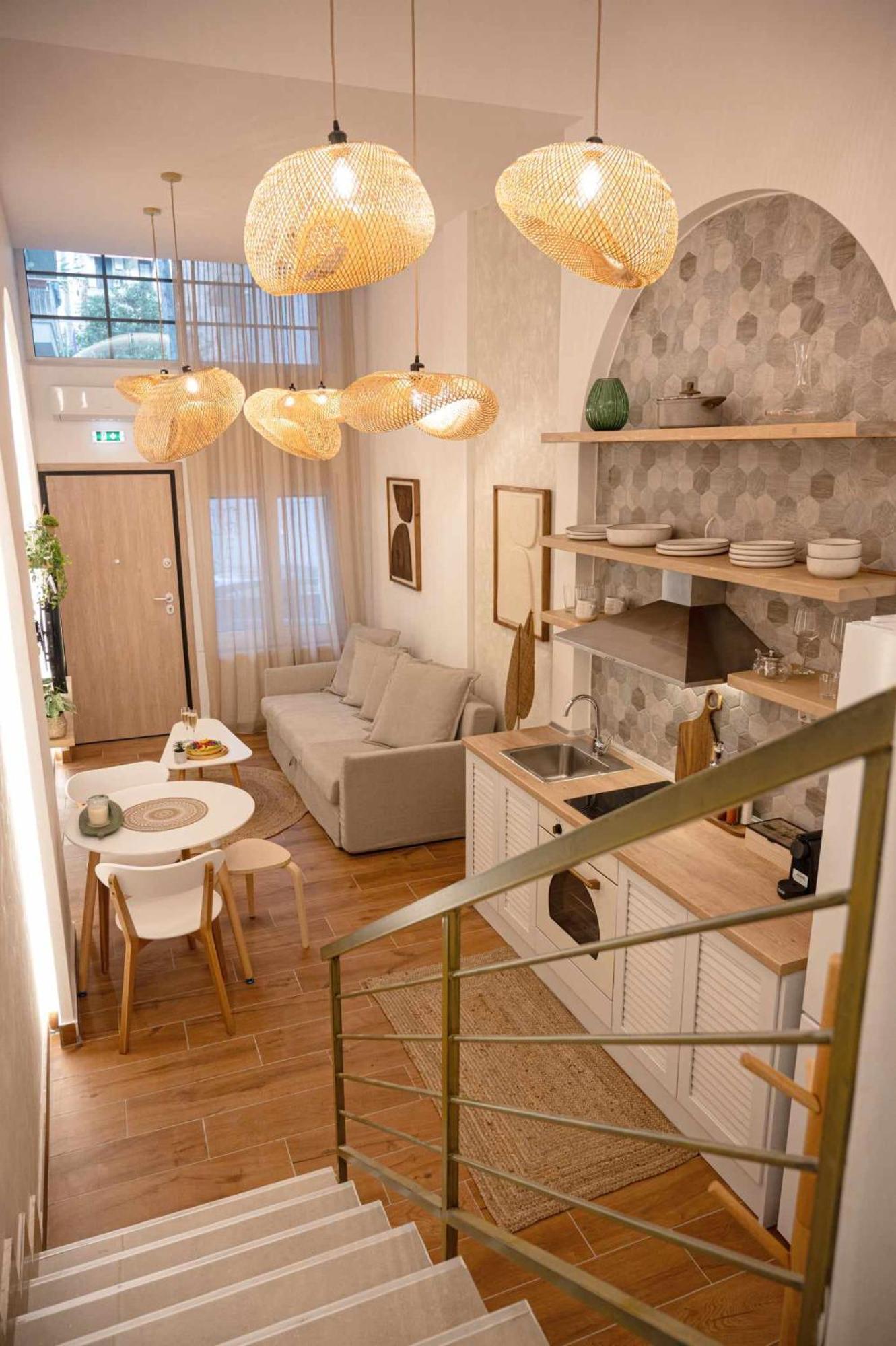 Namaste Lofts Near Seaside Leilighet Thessaloníki Eksteriør bilde