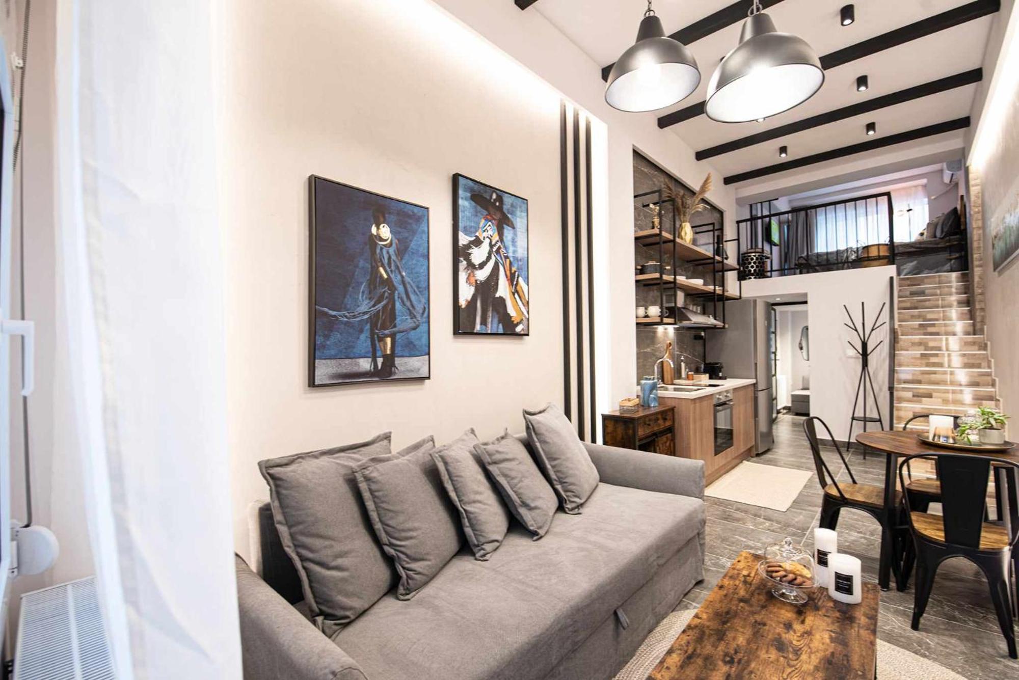 Namaste Lofts Near Seaside Leilighet Thessaloníki Eksteriør bilde